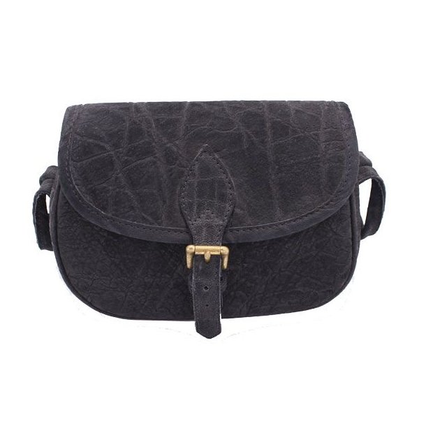 Roberts Patrontaske Elefantlder Sort