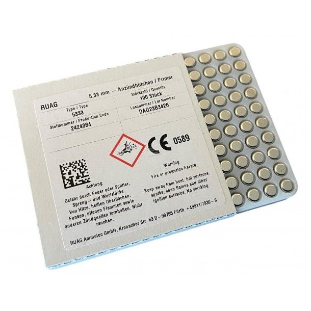 RWS 5333 LR Magnum 5,33mm Fnghtter 100stk