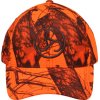 Sauer Camo Cap Blaze Orange Leaf Camo