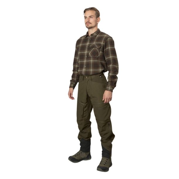 Seeland Glen Flannel Skjorte Pine Green Check