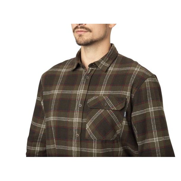 Seeland Glen Flannel Skjorte Pine Green Check