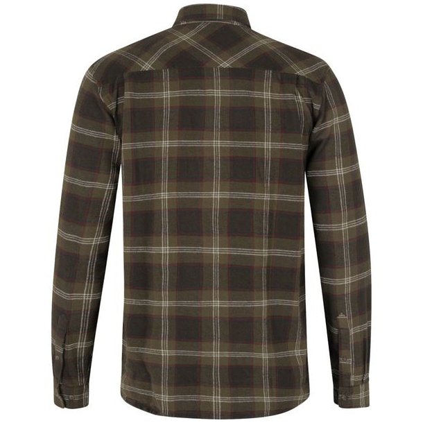 Seeland Glen Flannel Skjorte Pine Green Check
