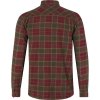 Seeland Glen Flannel Skjorte Red Forest Check