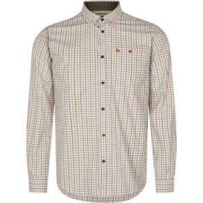 Seeland Oxford Skydeskjorte Classic Blue/Classic Brown Check