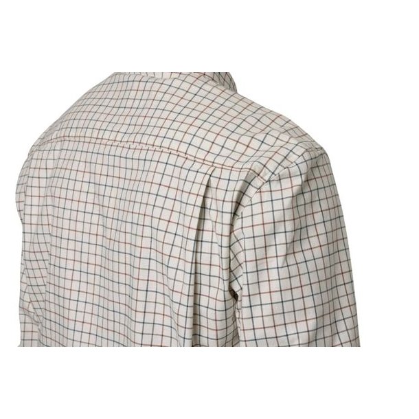 Seeland Oxford Skydeskjorte Grape Leaf/Terracotta Check