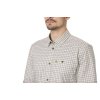 Seeland Oxford Skydeskjorte Grape Leaf/Terracotta Check