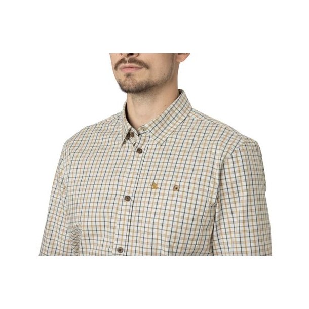 Seeland Oxford Skydeskjorte Classic Blue/Classic Brown Check