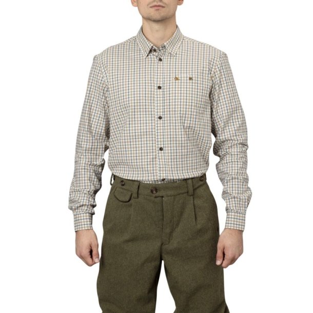 Seeland Oxford Skydeskjorte Classic Blue/Classic Brown Check
