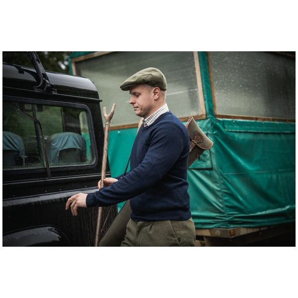 Seeland Pine V-Neck Pullover Dark Sapphire