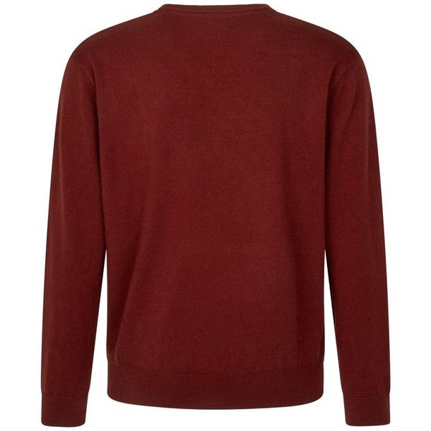 Seeland Pine V-Neck Pullover Merlot