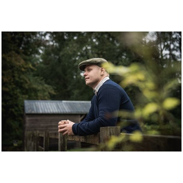 Seeland Pine V-Neck Pullover Dark Sapphire