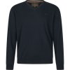 Seeland Pine V-Neck Pullover Dark Sapphire