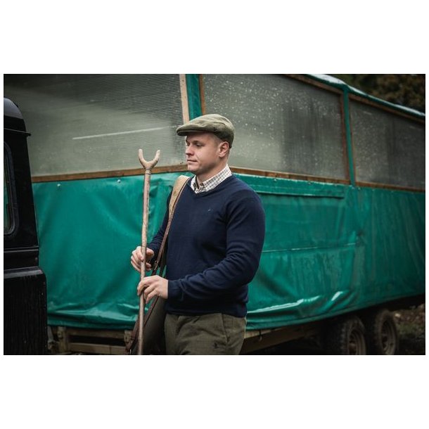 Seeland Pine V-Neck Pullover Dark Sapphire