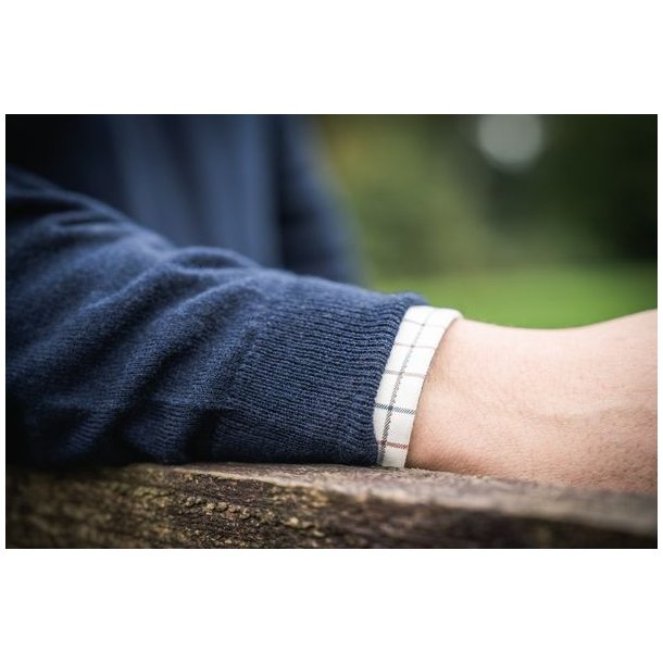 Seeland Pine V-Neck Pullover Dark Sapphire
