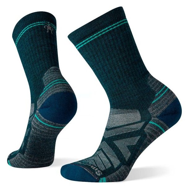 Smartwool Hike Light Cushion Crew Socks Woman - Twilight Blue