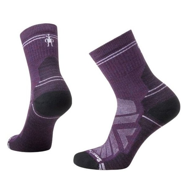 Smartwool Hike Light Cushion Mid Crew Woman - Purple Iris
