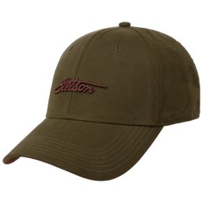 Stetson Baseball Cap Waxed Cotton WR Olive