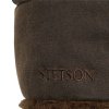 Stetson Bomber Cap CO/PES Brown
