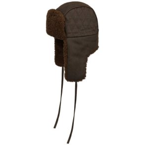Stetson Bomber Cap CO/PES Brown