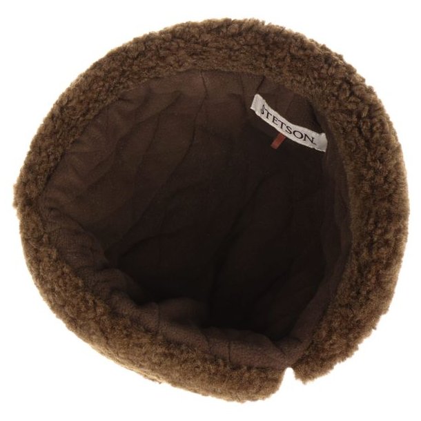 Stetson Bomber Cap CO/PES Brown