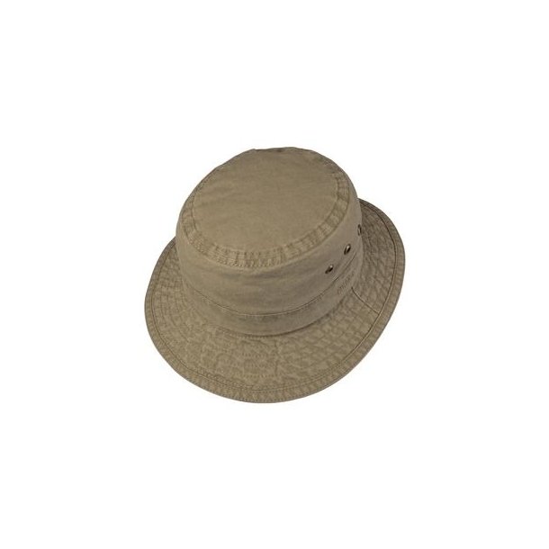 Stetson Bucket Delave Organic Cotton Hat Beige