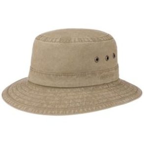 Stetson Bucket Delave Organic Cotton Hat Beige