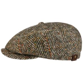 Stetson Hatteras Herringbone WV Olive/ Beige