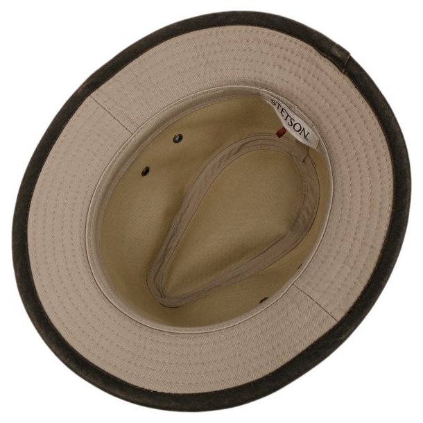 Stetson Traveller Cotton Hat Light Beige