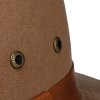 Stetson Traveller Cotton Hat Cognac