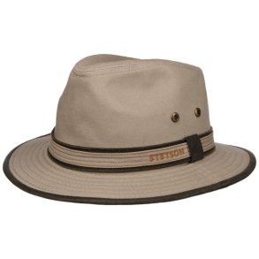 Stetson Traveller Cotton Hat Light Beige