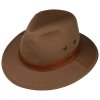 Stetson Traveller Cotton Hat Cognac