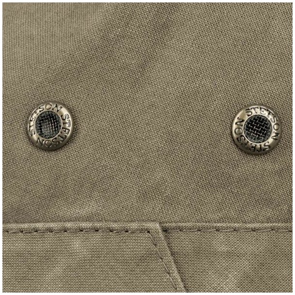 Stetson Traveller Delave Organic Cotton Hat Olive