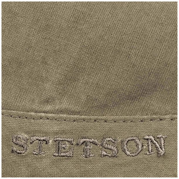 Stetson Traveller Delave Organic Cotton Hat Olive