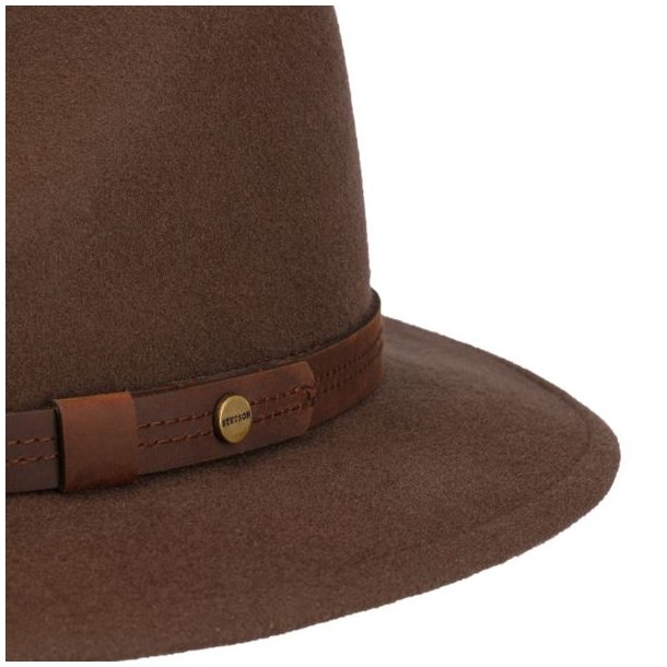 Stetson Traveller Woolfelt Hat Tobacco