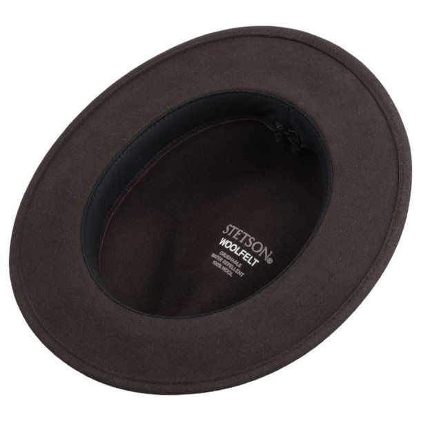 Stetson Traveller Woolfelt Hat Brown
