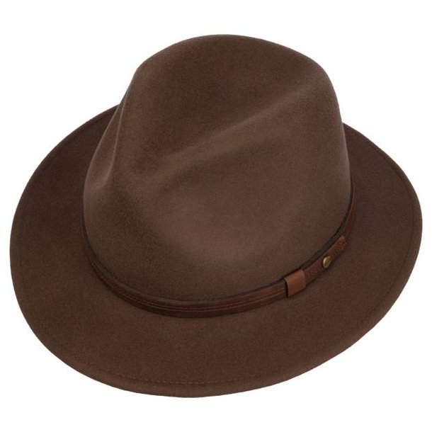 Stetson Traveller Woolfelt Hat Tobacco