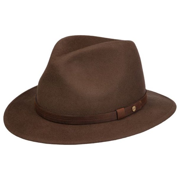 Stetson Traveller Woolfelt Hat Tobacco