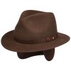 Stetson Traveller Woolfelt Hat Tobacco