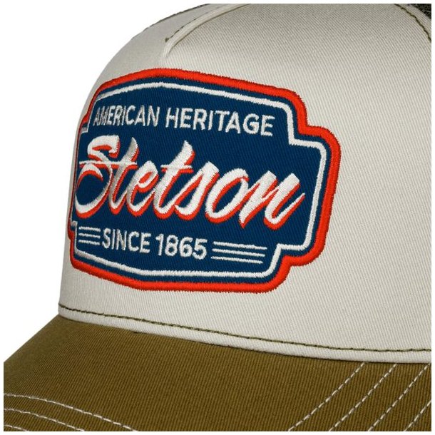 Stetson Trucker Cap Classic Race Olive/Yellow