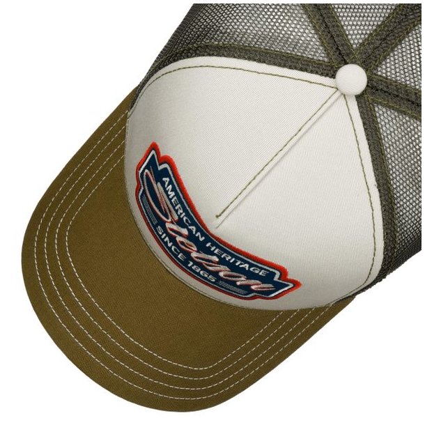 Stetson Trucker Cap Classic Race Olive/Yellow