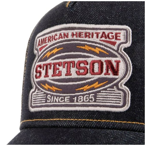 Stetson Trucker Cap Lightning Blue Denim
