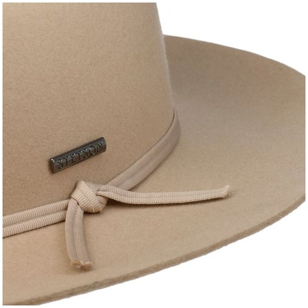 Stetson Western Woolfelt Cashmere Hat Light Beige