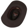 Stetson Western Woolfelt Hat Chocolate
