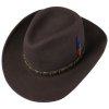 Stetson Western Woolfelt Hat Chocolate