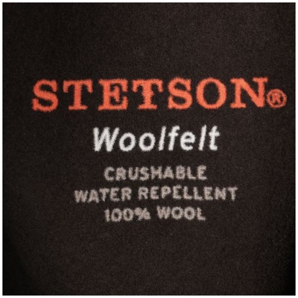 Stetson Western Woolfelt Hat Chocolate