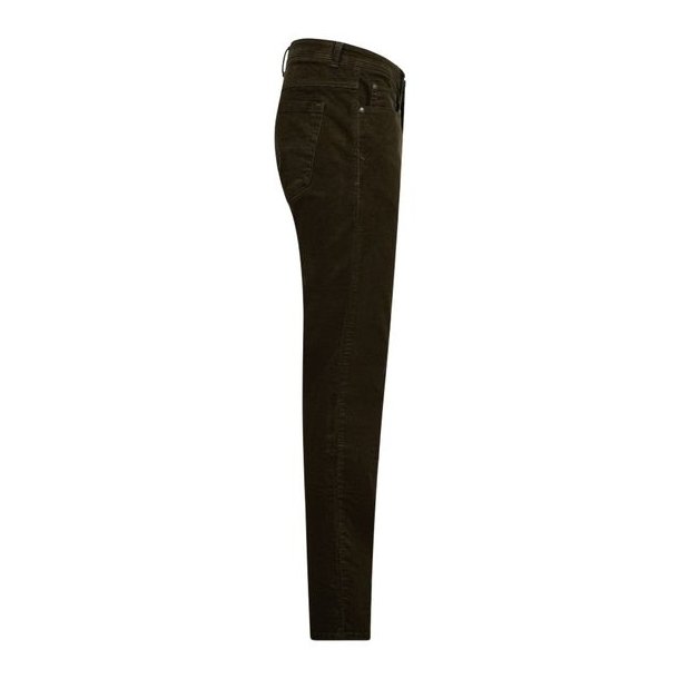 Sunwill 5-Pocket Trousers Regular Dark Green