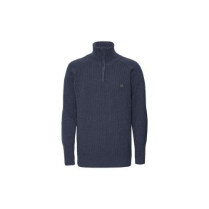 Superino Hven Half Zip Knit Navy