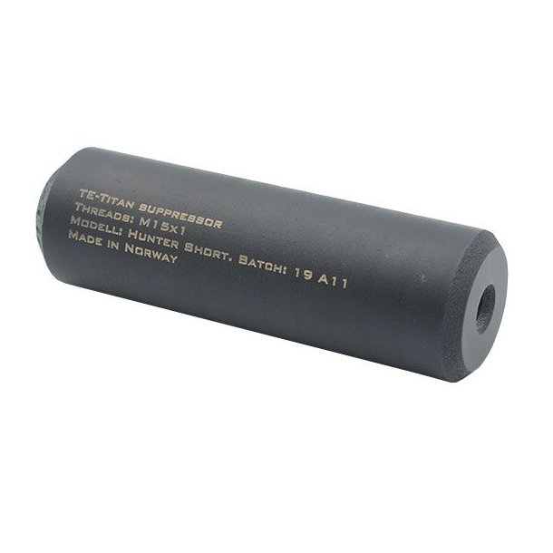 TE-Titan Hunter Kort Lyddmper .30 M15x1 Vgt 215 Gram