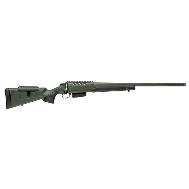 Tikka T3X Super Varmint 30.06 60cm Adj 5/8-24 Green Roughtech Jagtriffel