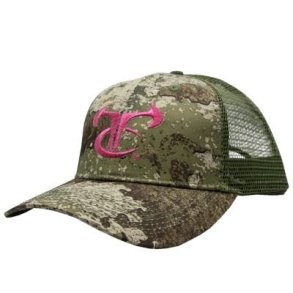 TrueTimber Logo Mesh Back Cap Strata Rose Logo